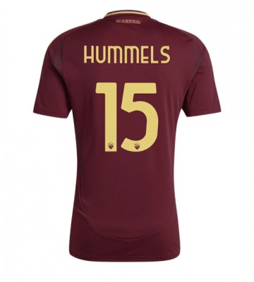 AS Roma Mats Hummels #15 Replika Hjemmebanetrøje 2024-25 Kortærmet